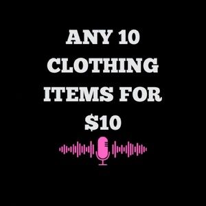 Clothing Bundle Offer